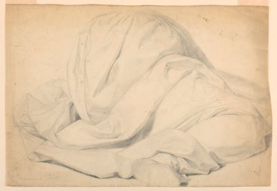 Kresba, Studie k "přijímání nemocných", 1844-45 od Daniel Huntington
