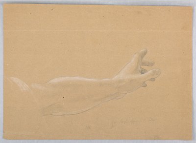 Kresba, studie k filmu "Early Christia", 1839-40 od Daniel Huntington