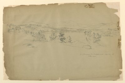 Lake Winnipesaukee z Wolfeboro Neck, pohled na západ od Daniel Huntington