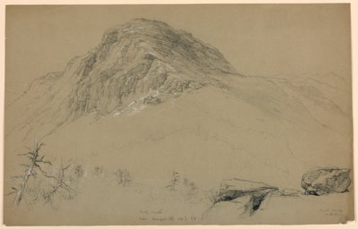 Při pohledu na jih, Mount Mansfield, Vermont od Daniel Huntington