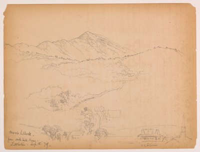 Moose Hillock z Oak Hill House, Littleton, New Hampshire od Daniel Huntington
