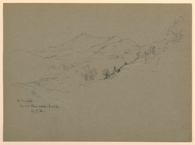 Mount Mansfield, Vermont od Daniel Huntington
