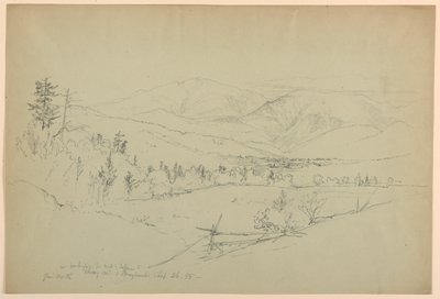 Mount Washington z Road od Jefferson, New Hampshire od Daniel Huntington