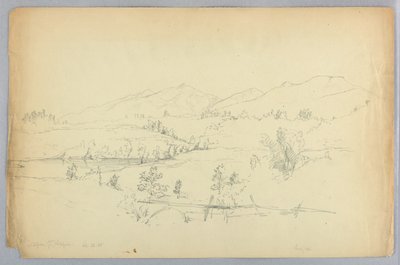 Mt. Jefferson z blízkosti Whitefield od Daniel Huntington