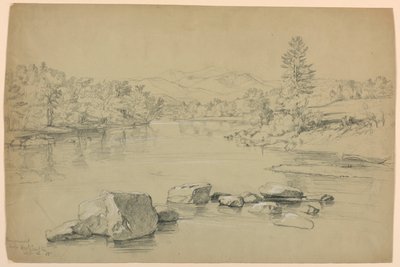 Pemigewassett Bridge, West Campton, New Hampshire od Daniel Huntington