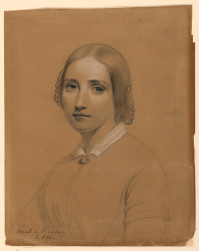 Portrét Sarah E. Richardsové od Daniel Huntington
