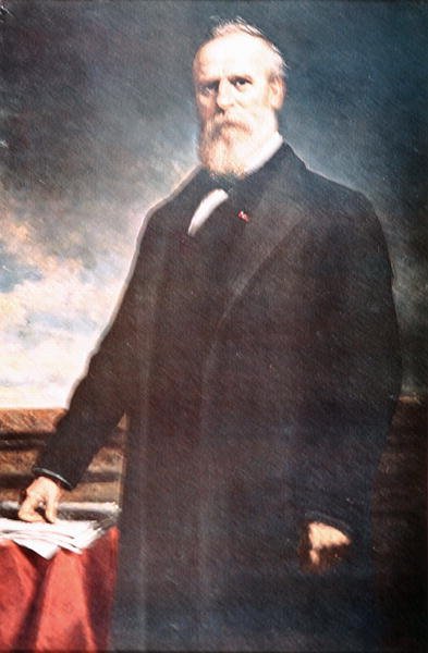 Rutherford B. Hayes (1822-93) (olej na plátně) od Daniel Huntington