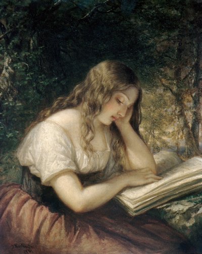 Studie v lese, 1861. od Daniel Huntington
