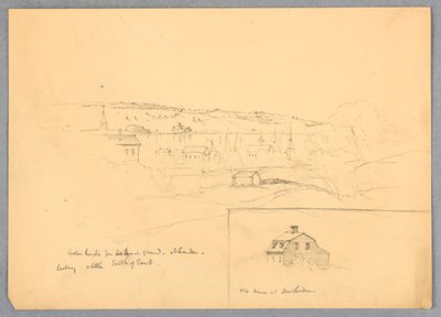 Pohled na Groton Heights z New London od Daniel Huntington
