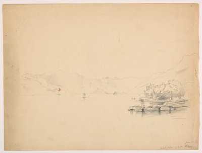 Západní břeh jezera Brienz, Švýcarsko od Daniel Huntington