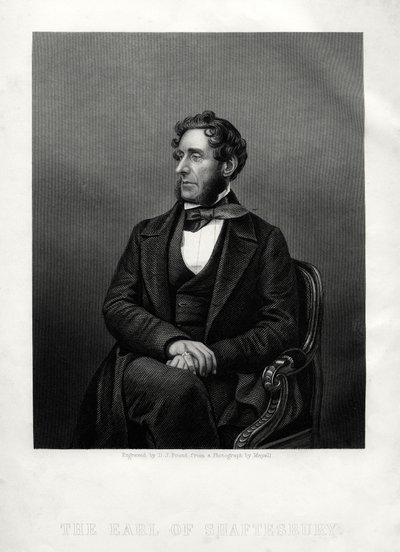 Anthony Ashley Cooper, 7. hrabě z Shaftesbury, anglický filantrop, c1880. od Daniel John Pound