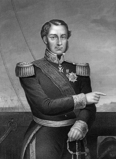 Baron Jacques Felix Emmanuel Hamelin 1768-1839, 1857. od Daniel John Pound