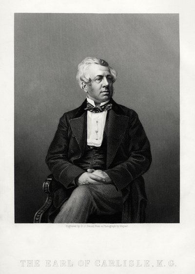 George William Frederick Howard, 7. hrabě z Carlisle, britský politik a státník, c1880. od Daniel John Pound