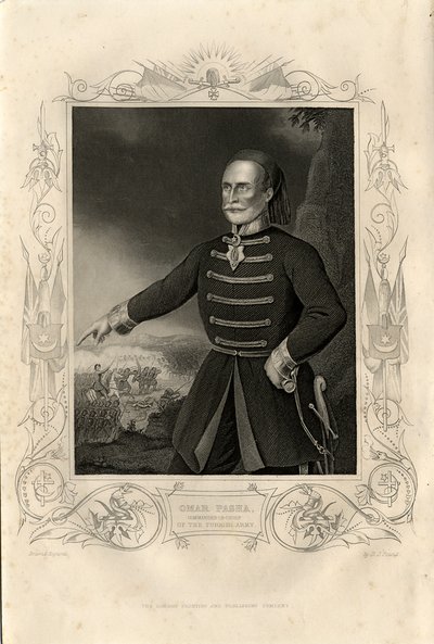 Portrét Omara Paši, 1856 od Daniel John Pound