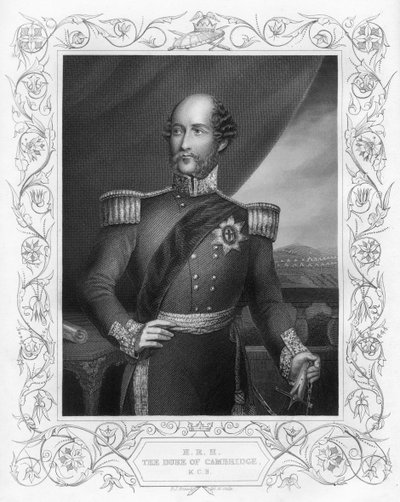 Prince George 1819-1904, vévoda z Cambridge, 1857. od Daniel John Pound