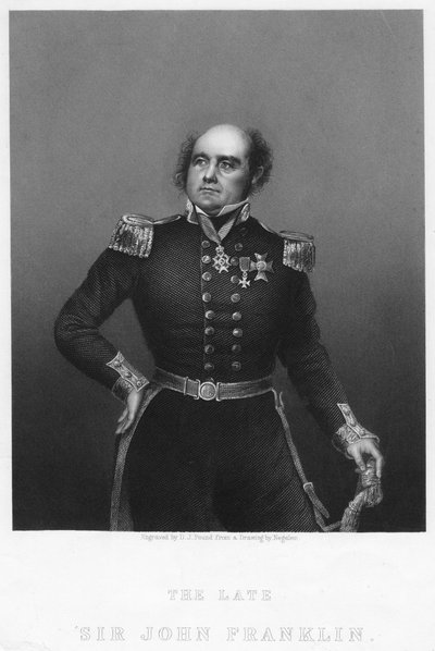 Sir John Franklin, 60. léta 19. století. od Daniel John Pound