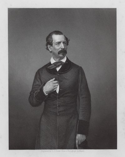William Frederick Wallett, anglický klaun (rytina) od Daniel John. Pound