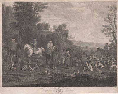 Lovecký kus v Hunting Hall v Houghton od Daniel Lerpinière