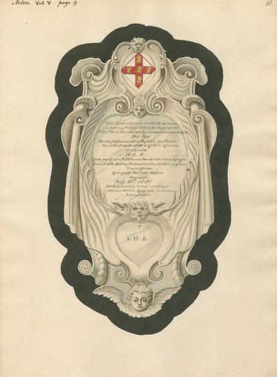 Památník H.S.E. z Acton Church od Daniel Lysons