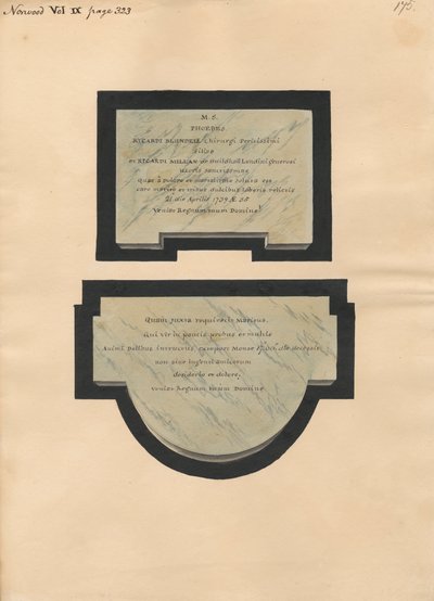 Památník Richarda Blundella z Norwood Church od Daniel Lysons