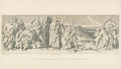 V Anglii se objeví ohnivá hvězda, předzvěst katastrofy, a je apostrofována mnichem z Malmesbury od Daniel Maclise