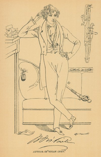 Benjamin Disraeli od Daniel Maclise