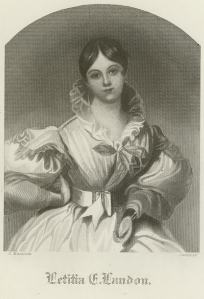Letitia Elizabeth Landonová od Daniel Maclise