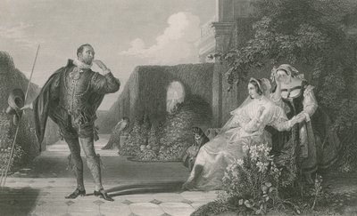 Malvolio, Dvanáctá noc od Daniel Maclise