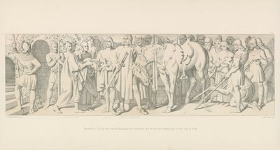 Mezitím Tostig a Harold Hardrada zvítězí a obdrží podrobení města York od Daniel Maclise