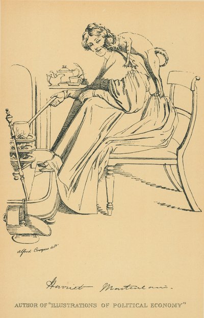 Slečna Harriet Martineauová od Daniel Maclise