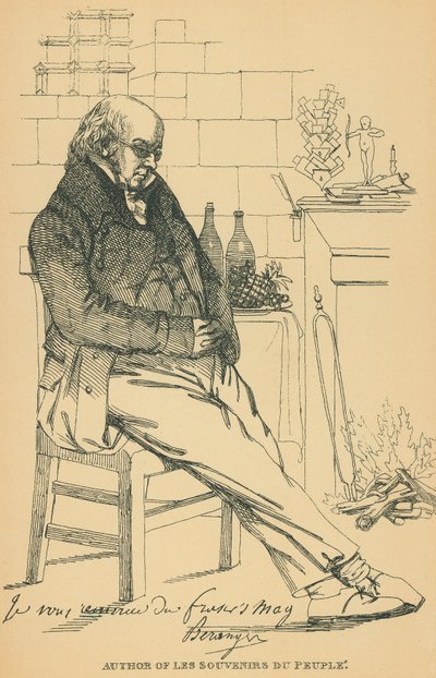 Pierre-Jean de Beranger od Daniel Maclise