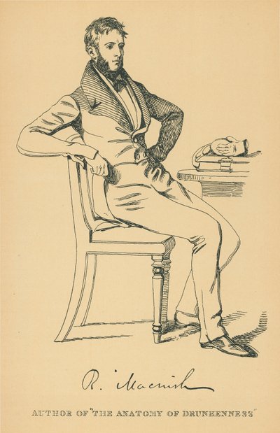 Robert Macnish od Daniel Maclise