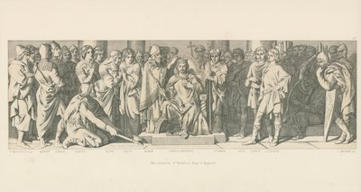 Korunovace Harolda anglickým králem od Daniel Maclise