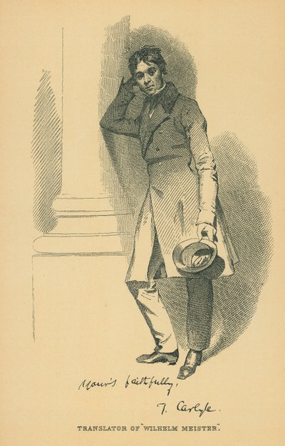 Thomas Carlyle od Daniel Maclise