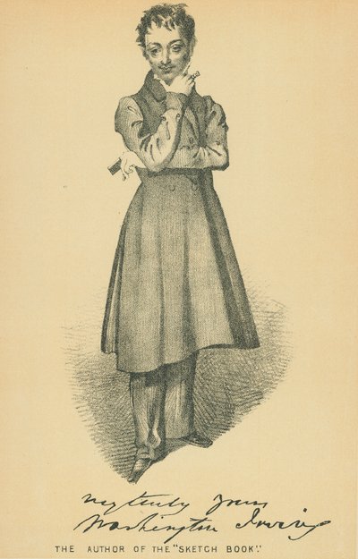 Washington Irving od Daniel Maclise