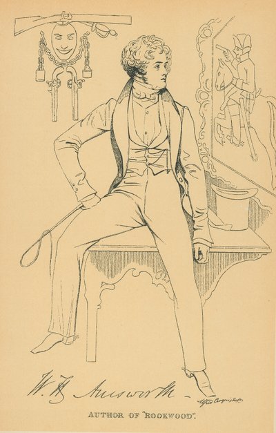William Harrison Ainsworth od Daniel Maclise