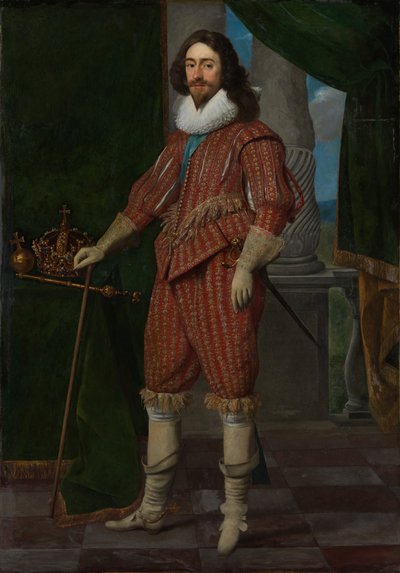 Karel I. 1600-1649, anglický král, 1629 od Daniel Mytens
