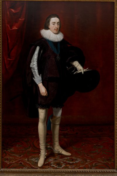 Karel I. jako princ z Walesu od Daniel Mytens