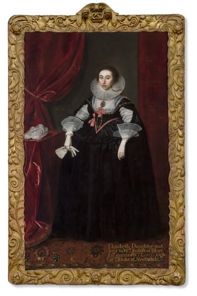 Portrét Elizabeth Cavendish, 1624 od Daniel Mytens