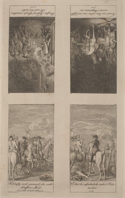 Charakteristika krále Frederika II. (část III) od Daniel Nikolaus Chodowiecki