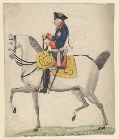Fridrich II Pruský, 1785 od Daniel Nikolaus Chodowiecki