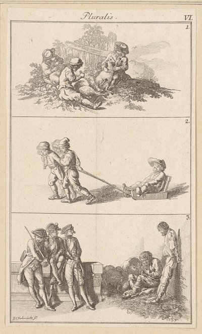 Pluralis VI od Daniel Nikolaus Chodowiecki