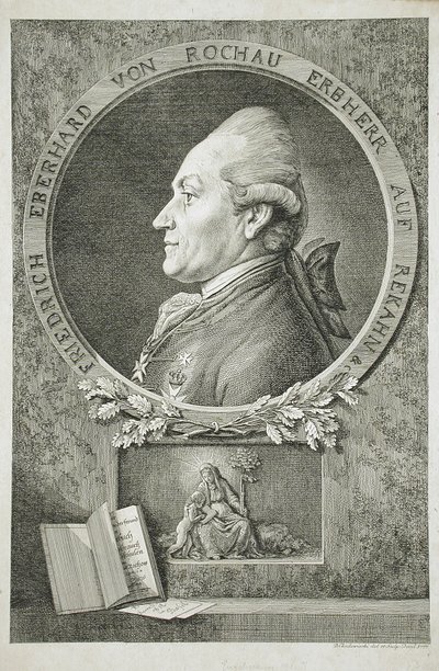Portrét Friedricha Eberharda von Rochaua od Daniel Nikolaus Chodowiecki