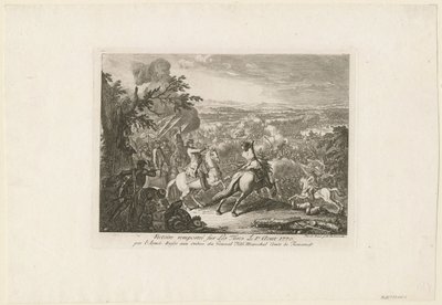 Bitva u Cahulu, 1770 od Daniel Nikolaus Chodowiecki