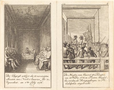Historie Spojených států od Daniel Nikolaus Chodowiecki