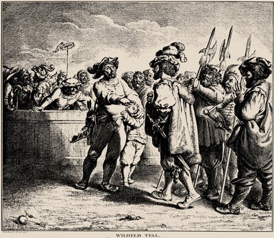 Wilhelm Tell, 1781. od Daniel Nikolaus Chodowiecki