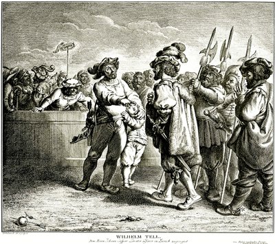 Vilém Tell, 1781. od Daniel Nikolaus Chodowiecki