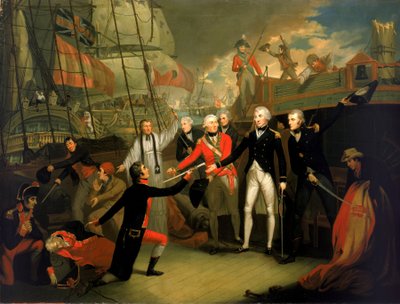 Horatio Nelson (1758-1805) od Daniel Orme