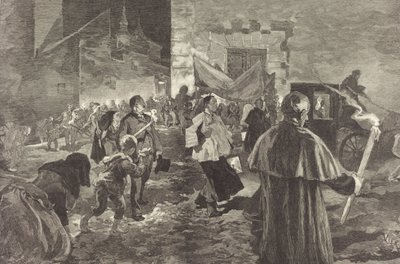 Španělsko. Viaticum, 1889. od Daniel Urrabieta Vierge