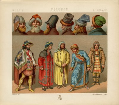 Ruské šaty, 1880 od Daniel Urrabieta Vierge